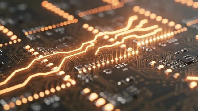 Illuminated Circuit Board - A Deep Dive into Modern Technology.