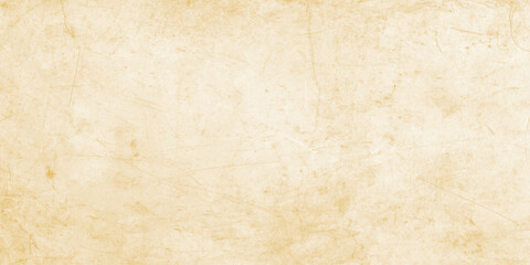 Obraz premium Vintage beige paper texture with scratches and marks