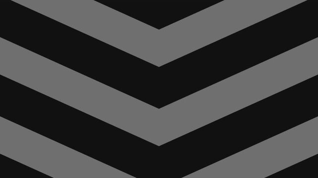 Modern minimalist geometric pattern featuring striking black and gray chevron stripes, creating a dynamic and stylish abstract background for contemporary designs and digital projects