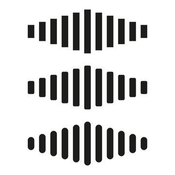 Professional equalizer spectrums. Significant frequency melodies. Ultimate audio Vector. Sophisticated rhythm balance.