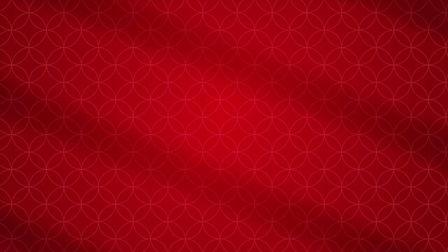 red with pattern animation background video, seamless pattern animation looping in 4k, for chinese style, christmas video background