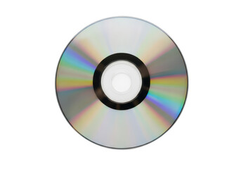 Compact disc isolated on transparent background