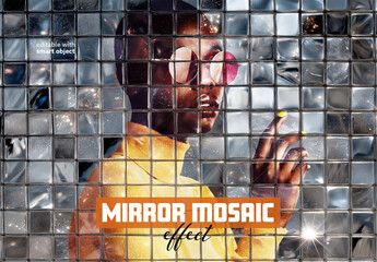 Mirror Mosaic Photo Effect