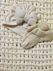 socks, hat, children's things, background