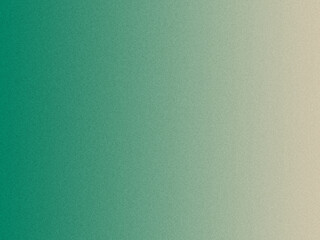 Fototapeta premium Körniger Farbverlauf in Grün und Beige – abstrakter Gradient Hintergrund