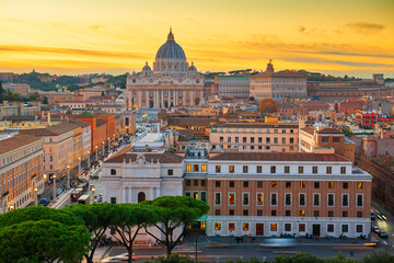 Vatican City at Golden Hour