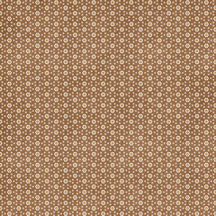 Fototapeta premium Seamless brown floral mini pattern with small white flowers. Retro folk style background perfect for fabric prints, quilting, wallpaper, packaging, and vintage inspired designs.