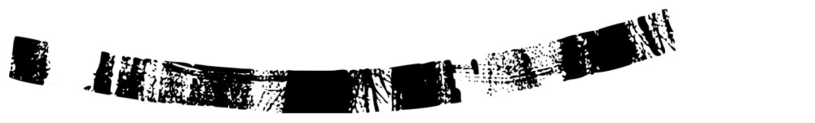 Obraz premium Dynamic abstract art featuring bold black brushstrokes with white texture, graphic design element, modern art piece, vector illustration, artistic expression.