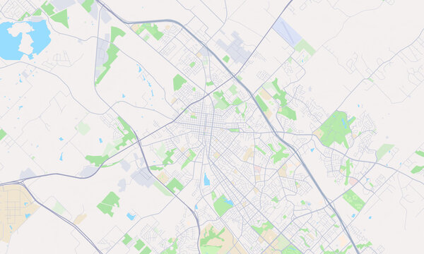Bryan Texas map