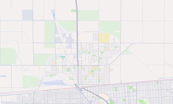 Calexico California map