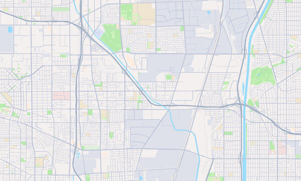 Carson California map
