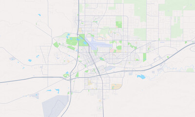 Cheyenne Wyoming map