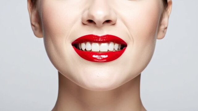 Rote Lippen