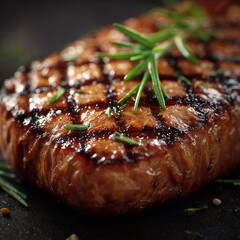 grilled beef steak