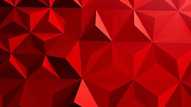 RedGradientTriangleGeometricPattern