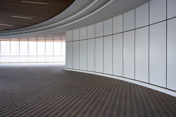 Obraz premium Modern and empty indoor space