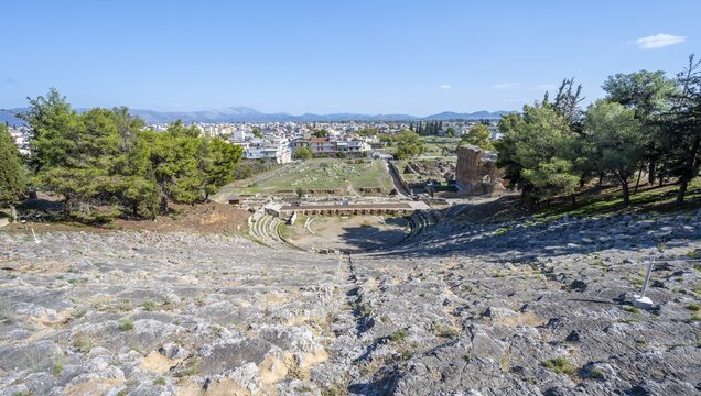 Amphitheatre, Archaeological Site, Argos, Peloponnese, Greece