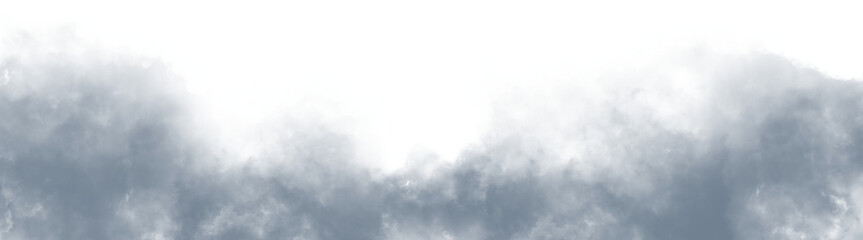 Obraz premium Dark gray color dramatic smoke texture isolated on transparent background. Suitable for spooky designs, fire effects, cinematic visuals, and creative editing.