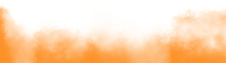 Obraz premium Deep Orange Color High quality smoke steam effect isolated PNG. Professional design element for overlays, posters, branding, advertisements, cinematic visuals, photo manipulation, digital art