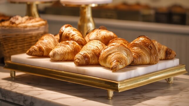 A tray of croises