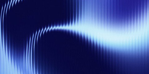 Abstract dark blue electric wave background with glowing energy lines