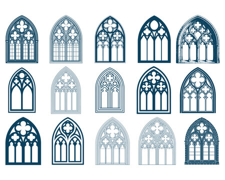 Gothic Window SVG Bundle