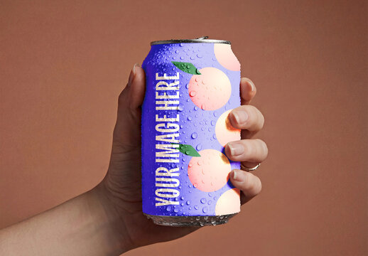 Soda Can Mockup