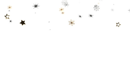 Festive background with golden stars and sparkles. Perfect for holidays, celebrations, and magical designs.