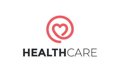 Health care logo design vector template