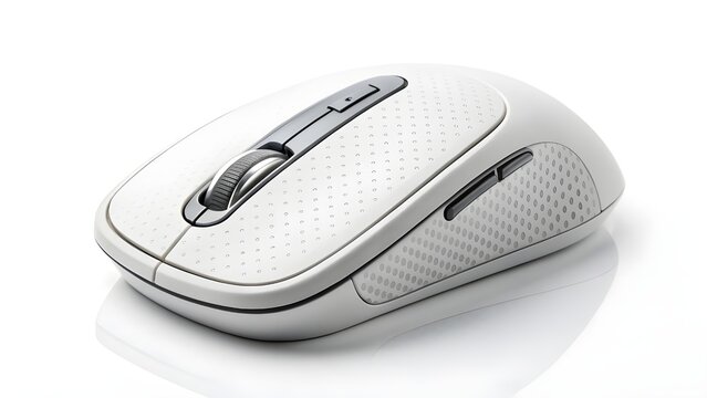 wireless computer mouse isolated on white background