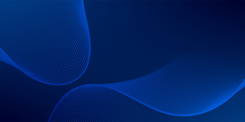 abstract wavy lines background. Premium background design with diagonal dark blue line pattern. abstract dark blue background.