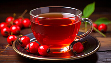 Herbata z owoc&oacute;w dzikiej r&oacute;ży