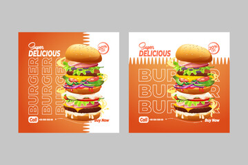 Food Social Media Post Design