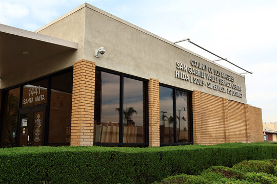 South El Monte, California &ndash; November 11, 2025: Office of Hilda L. Solis, LA County Supervisor for the 1st District at 1441 Santa Anita Avenue