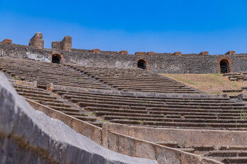 The roman amphitheater of Pompei