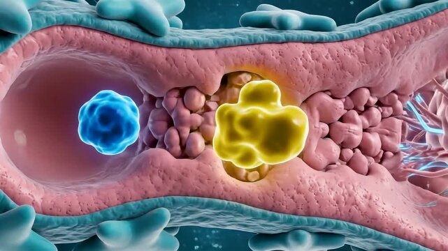 Selective Permeability of the Blood Brain Barrier Showing Tight Junctions Astrocyte Support and Controlled Transport of Oxygen and Glucose