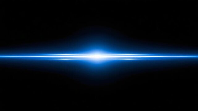 Abstract blue background design with dark light rays and glowing motion energy effects featuring digital wave lines and star flash art on a night backdrop with space for text animation