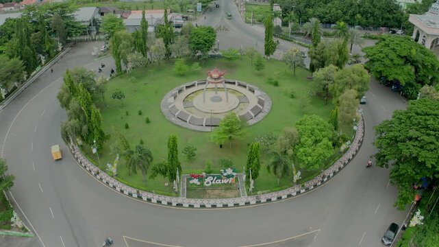 an iconic monument of slawi city, Tegal