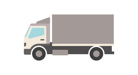 Delivery truck vector icon