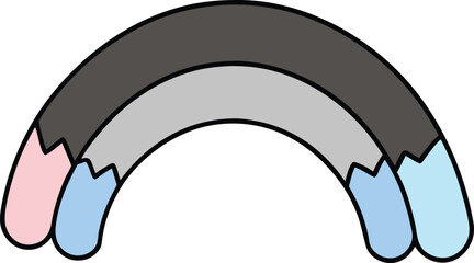 Thin Gold Brush Arcs Framing Thanksgiving Header