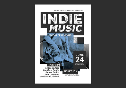 Indie Music Flyer