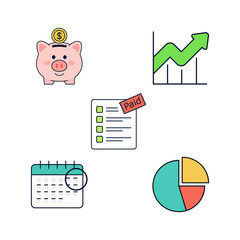 Digital stickers financial planner for goodnotes 03