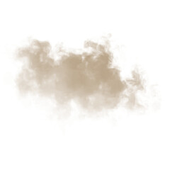 Abstract brown haze smoke fog steam drifting overlay transparent background.  © Fedir