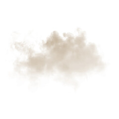 Light brown steam haze fog smoke drifting overlay transparent background.  © Fedir