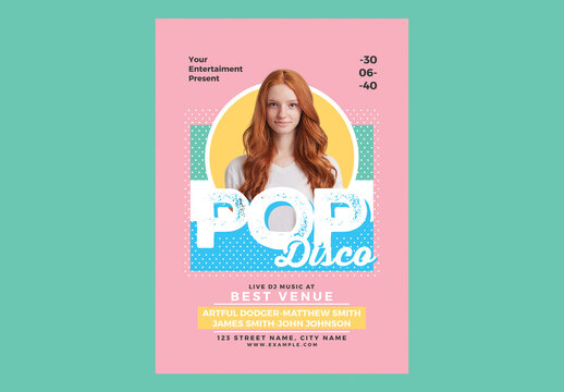 Pop Disco Flyer