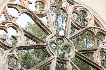 Kirchenruine Wachau, Germany