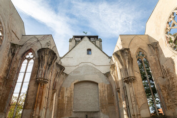 Kirchenruine Wachau, Germany