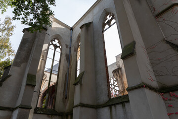 Kirchenruine Wachau, Germany