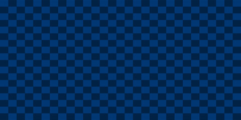 Black dark blue white abstract background. Geometric shape pattern. Square checkered line stripe diagonal triangle square mesh angle. Color gradient. Grain grainy. Design. Template.