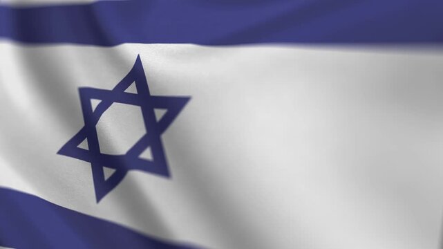 Israel Waving Flag